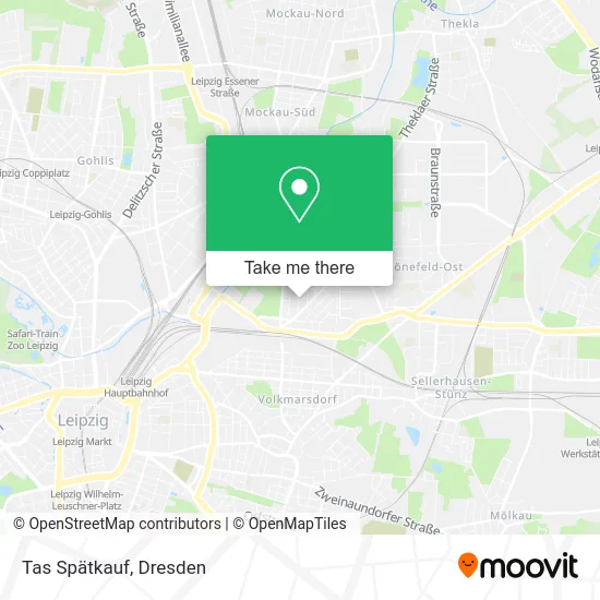 Карта Tas Spätkauf