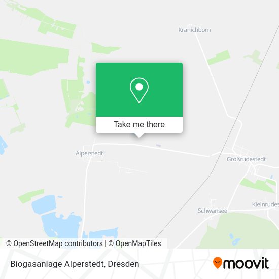 Карта Biogasanlage Alperstedt