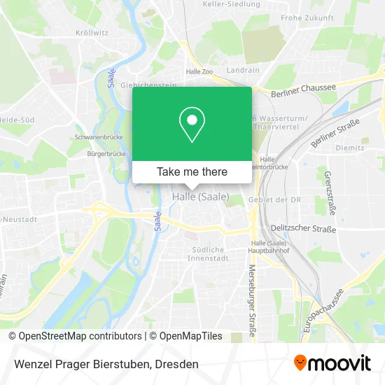 Карта Wenzel Prager Bierstuben