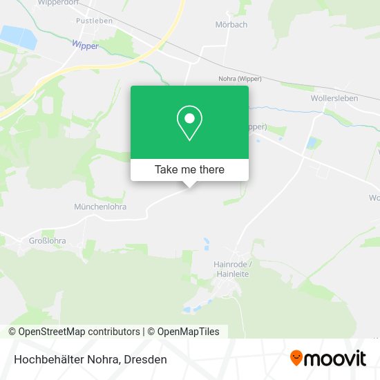 Карта Hochbehälter Nohra