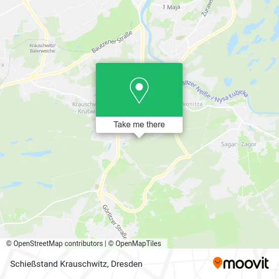 Карта Schießstand Krauschwitz
