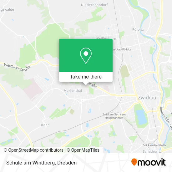Карта Schule am Windberg