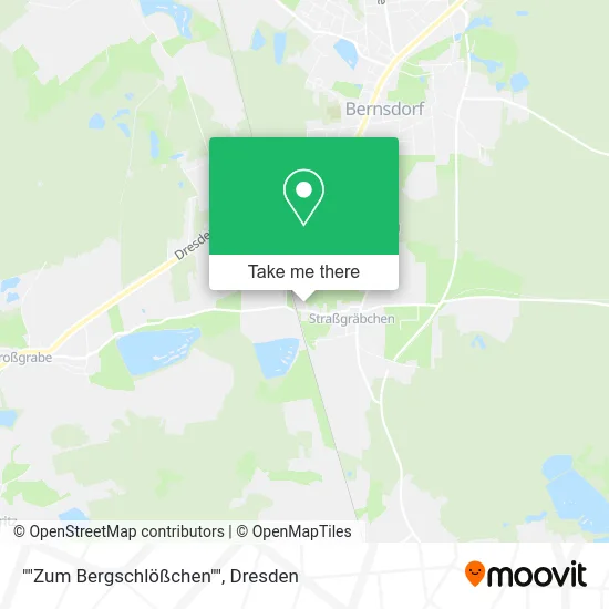 Карта ""Zum Bergschlößchen""