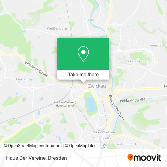 Карта Haus Der Vereine