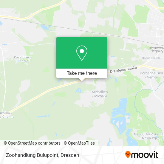 Карта Zoohandlung Bulupoint