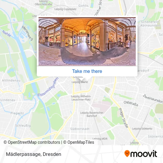 Карта Mädlerpassage
