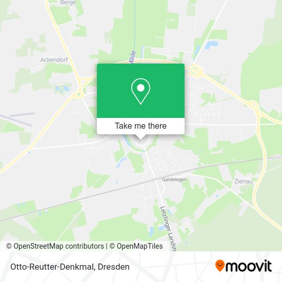 Карта Otto-Reutter-Denkmal