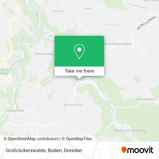 Карта Großrückerswalde, Boden