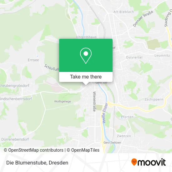 Карта Die Blumenstube