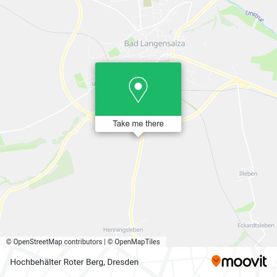 Карта Hochbehälter Roter Berg
