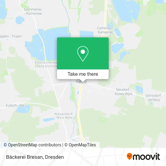 Карта Bäckerei Bresan