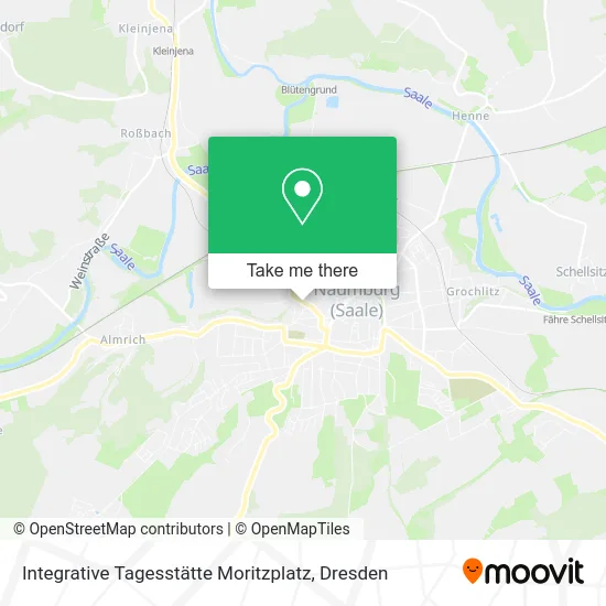 Карта Integrative Tagesstätte Moritzplatz