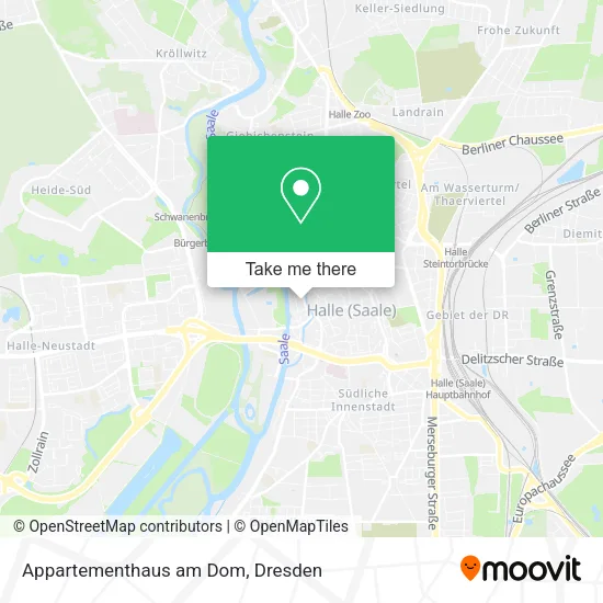 Карта Appartementhaus am Dom