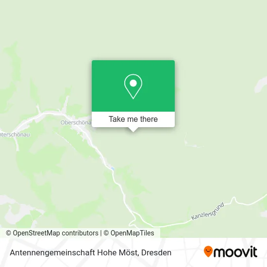Карта Antennengemeinschaft Hohe Möst