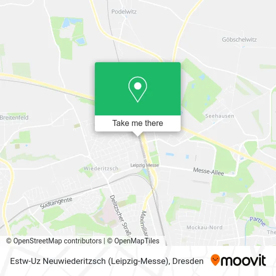 Карта Estw-Uz Neuwiederitzsch (Leipzig-Messe)