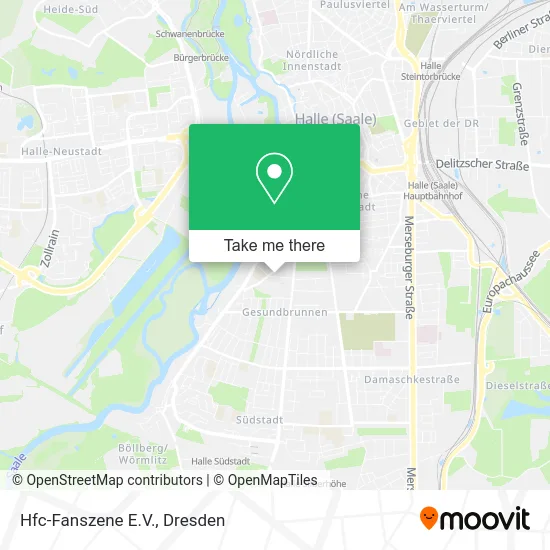 Карта Hfc-Fanszene E.V.