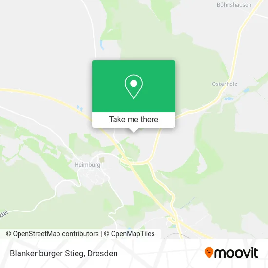 Карта Blankenburger Stieg