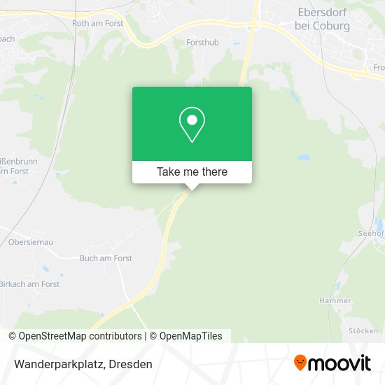 Карта Wanderparkplatz