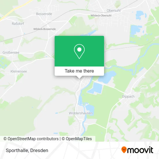 Карта Sporthalle