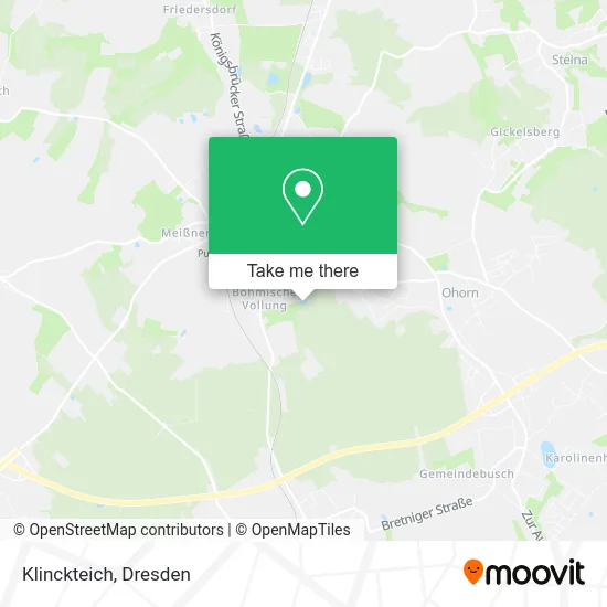 Карта Klinckteich