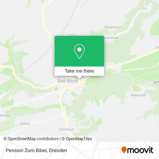 Карта Pension Zum Biber