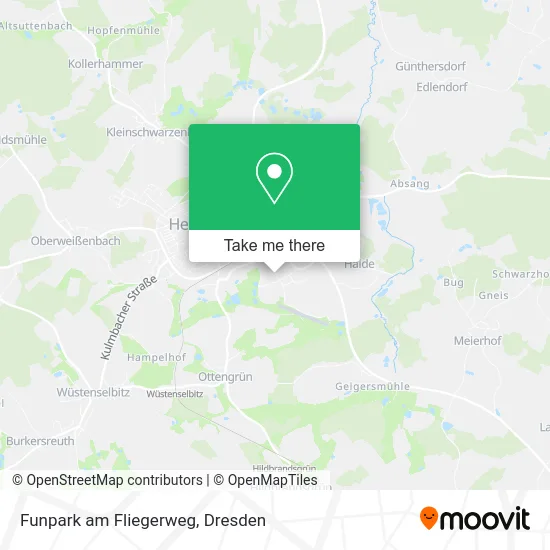 Карта Funpark am Fliegerweg
