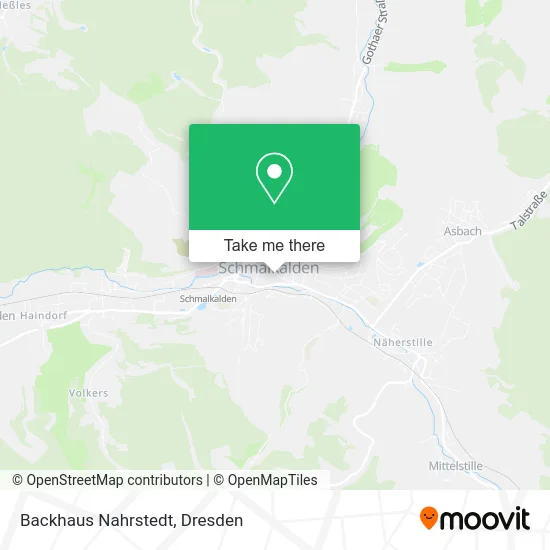 Карта Backhaus Nahrstedt