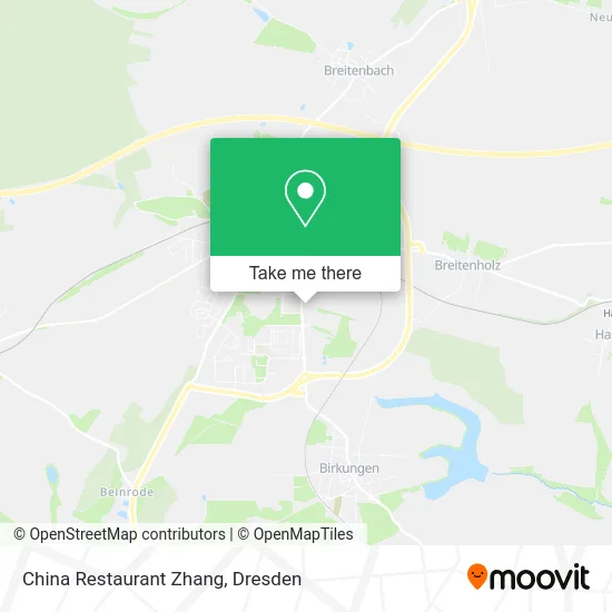 Карта China Restaurant Zhang