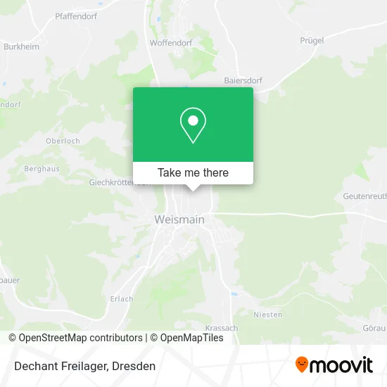Dechant Freilager map
