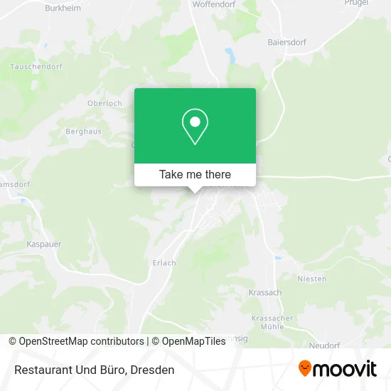 Карта Restaurant Und Büro