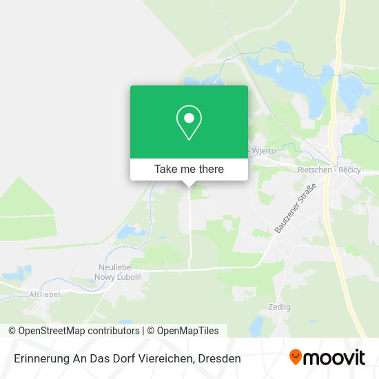 Карта Erinnerung An Das Dorf Viereichen