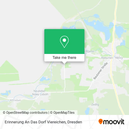 Карта Erinnerung An Das Dorf Viereichen