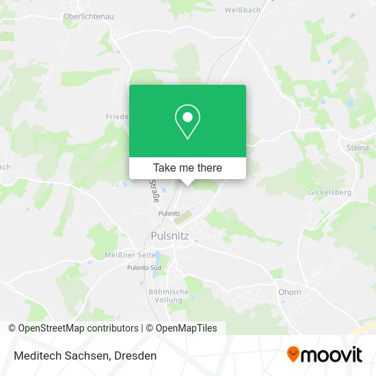 Карта Meditech Sachsen