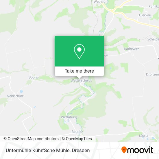 Карта Untermühle Kühn'Sche Mühle