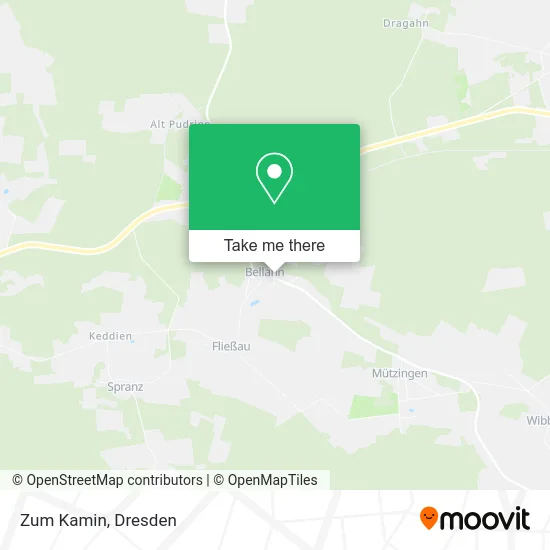 Карта Zum Kamin