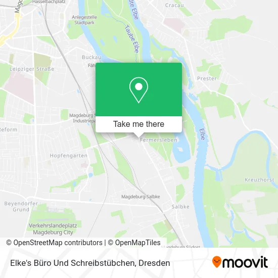 Карта Elke's Büro Und Schreibstübchen