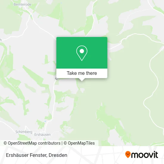 Карта Ershäuser Fenster