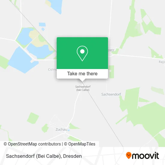 Карта Sachsendorf (Bei Calbe)