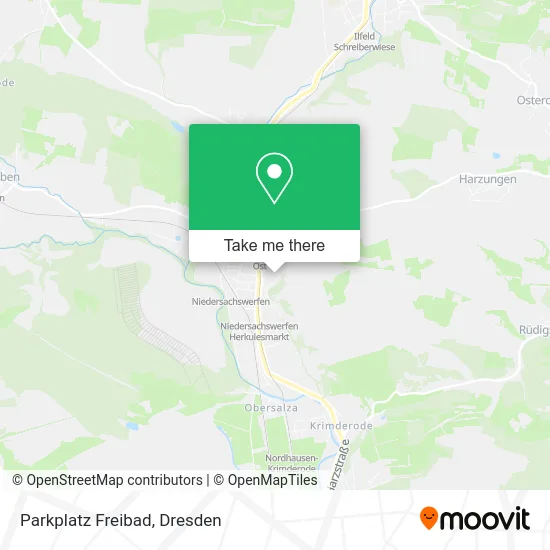 Карта Parkplatz Freibad