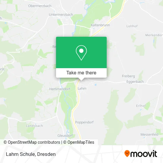 Карта Lahm Schule