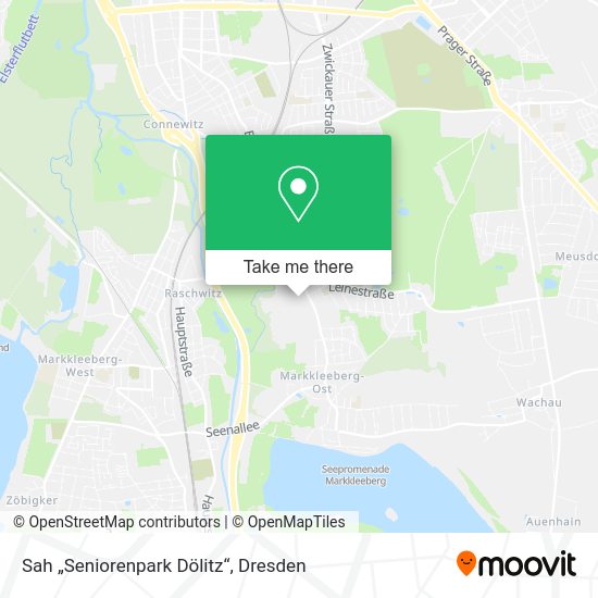 Карта Sah „Seniorenpark Dölitz“