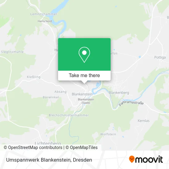 Карта Umspannwerk Blankenstein