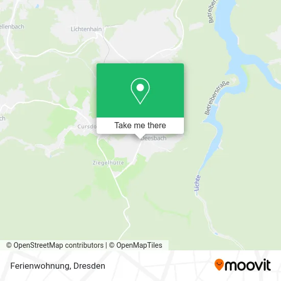 Карта Ferienwohnung
