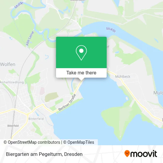 Карта Biergarten am Pegelturm
