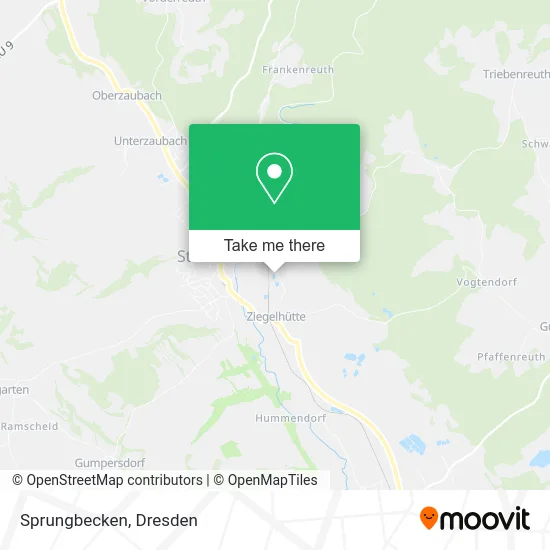 Карта Sprungbecken