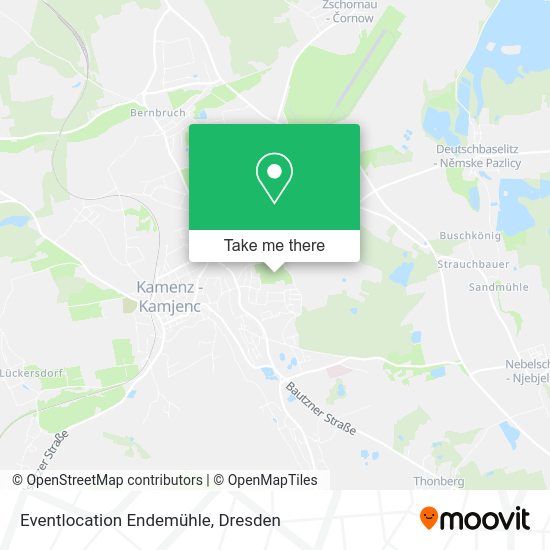 Карта Eventlocation Endemühle