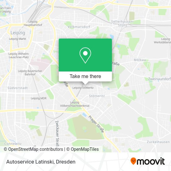 Карта Autoservice Latinski