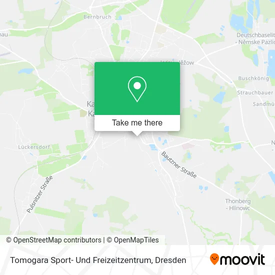 Карта Tomogara Sport- Und Freizeitzentrum