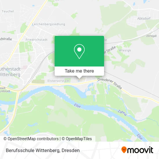 Карта Berufsschule Wittenberg