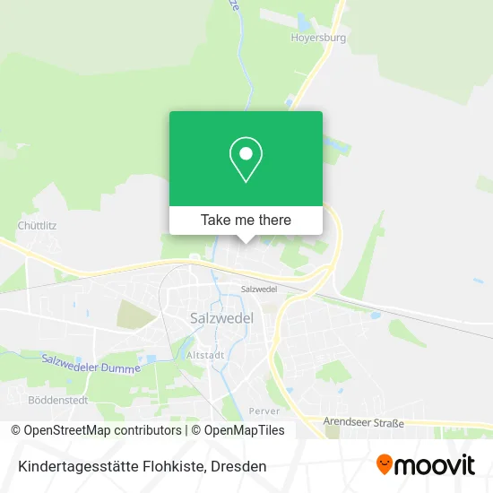 Карта Kindertagesstätte Flohkiste